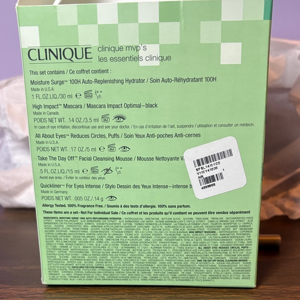 Clinique MVP's Essentials Set - Mascara, Eyeliner, and Skincare - Picture 3 of 3